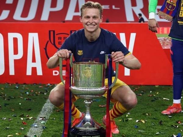 Những thành tích ấn tượng tại Barcelona của Frenkie de Jong